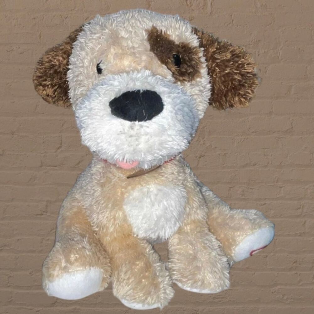 Hallmark Sweet Talkin Pup Plush Interactive Talking Singing Dog Toy Wuff 2010